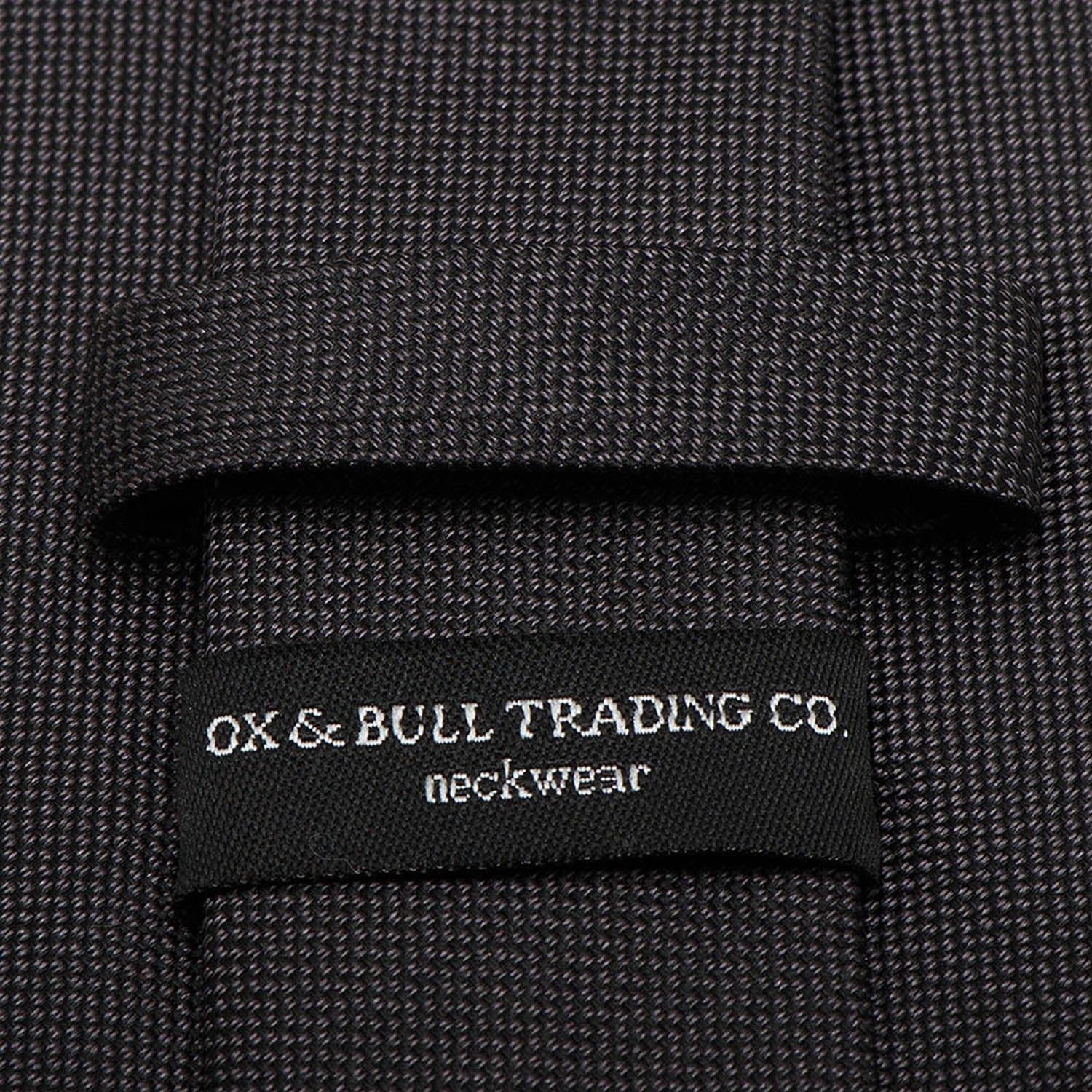 Black Silk Tie by Cufflinks.com