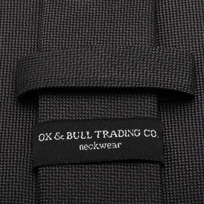 Black Silk Tie by Cufflinks.com