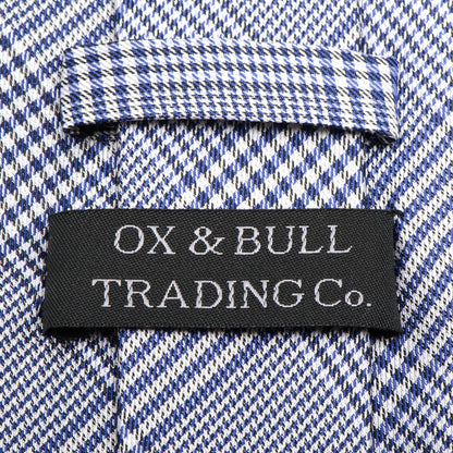 Blue Glen Plaid Silk Tie by Cufflinks.com