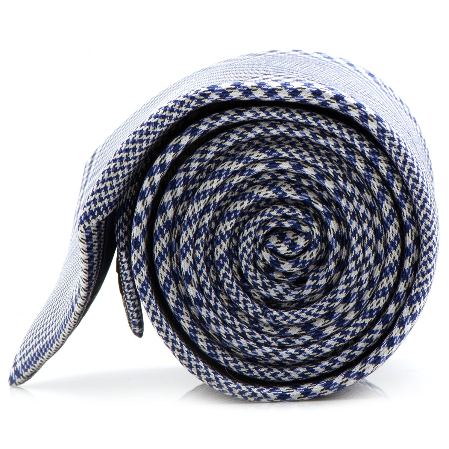 Blue Glen Plaid Silk Tie by Cufflinks.com