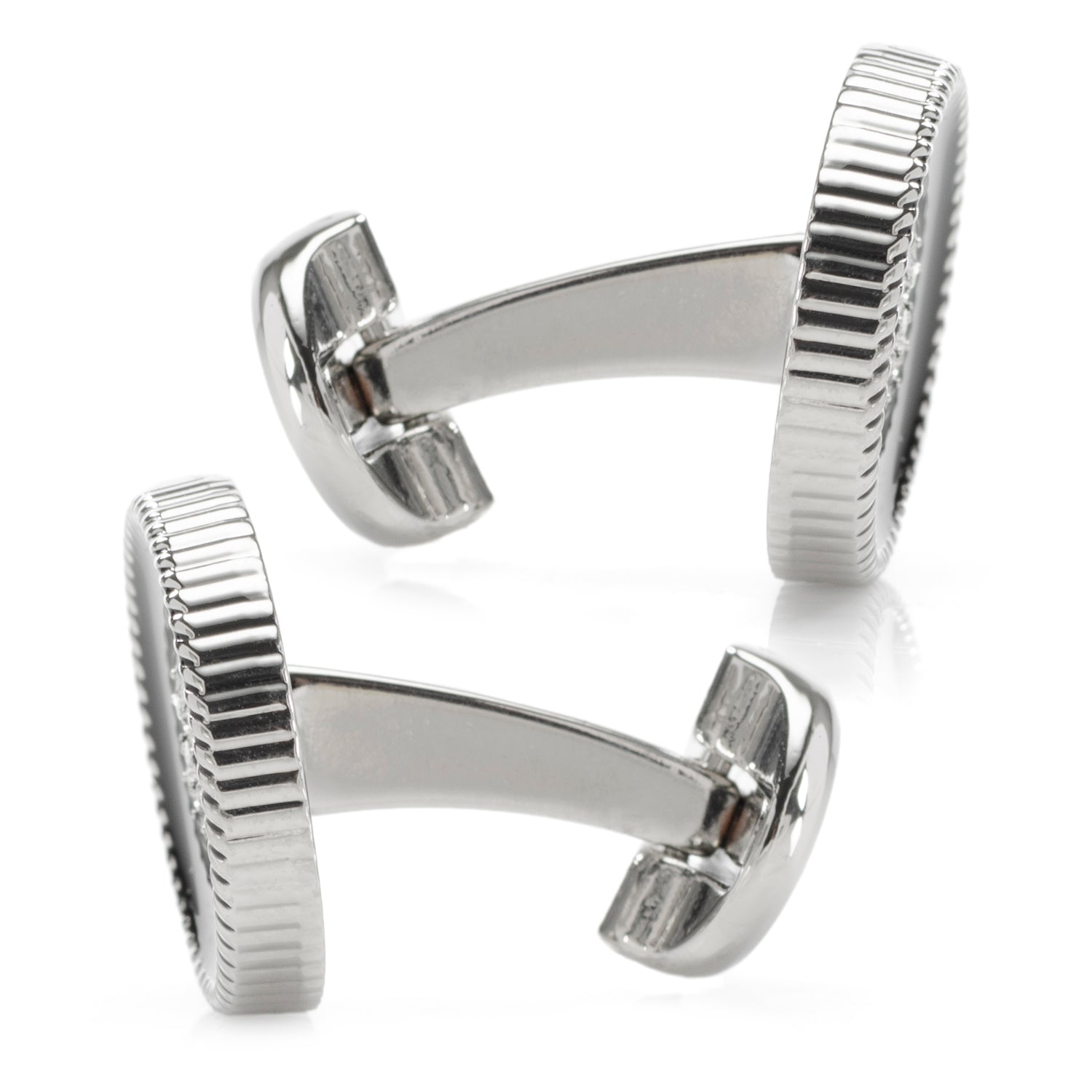 Crystal Button Rope Cufflinks by Cufflinks.com