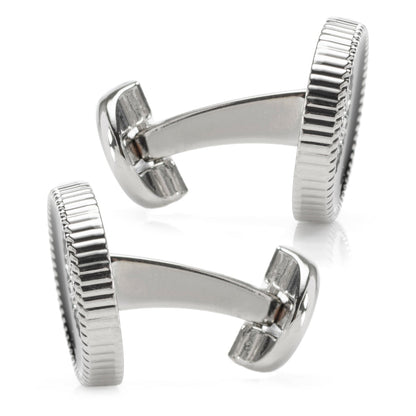 Crystal Button Rope Cufflinks by Cufflinks.com