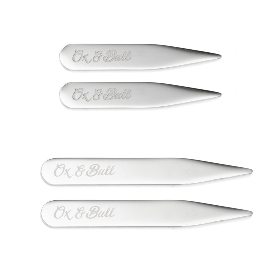 Collar Stay - 2 Pair Set by Cufflinks.com