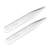 Stainless Steel Engravable Collar Stays by Cufflinks.com