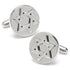Star of David Stainless Steel Cufflinks by Cufflinks.com