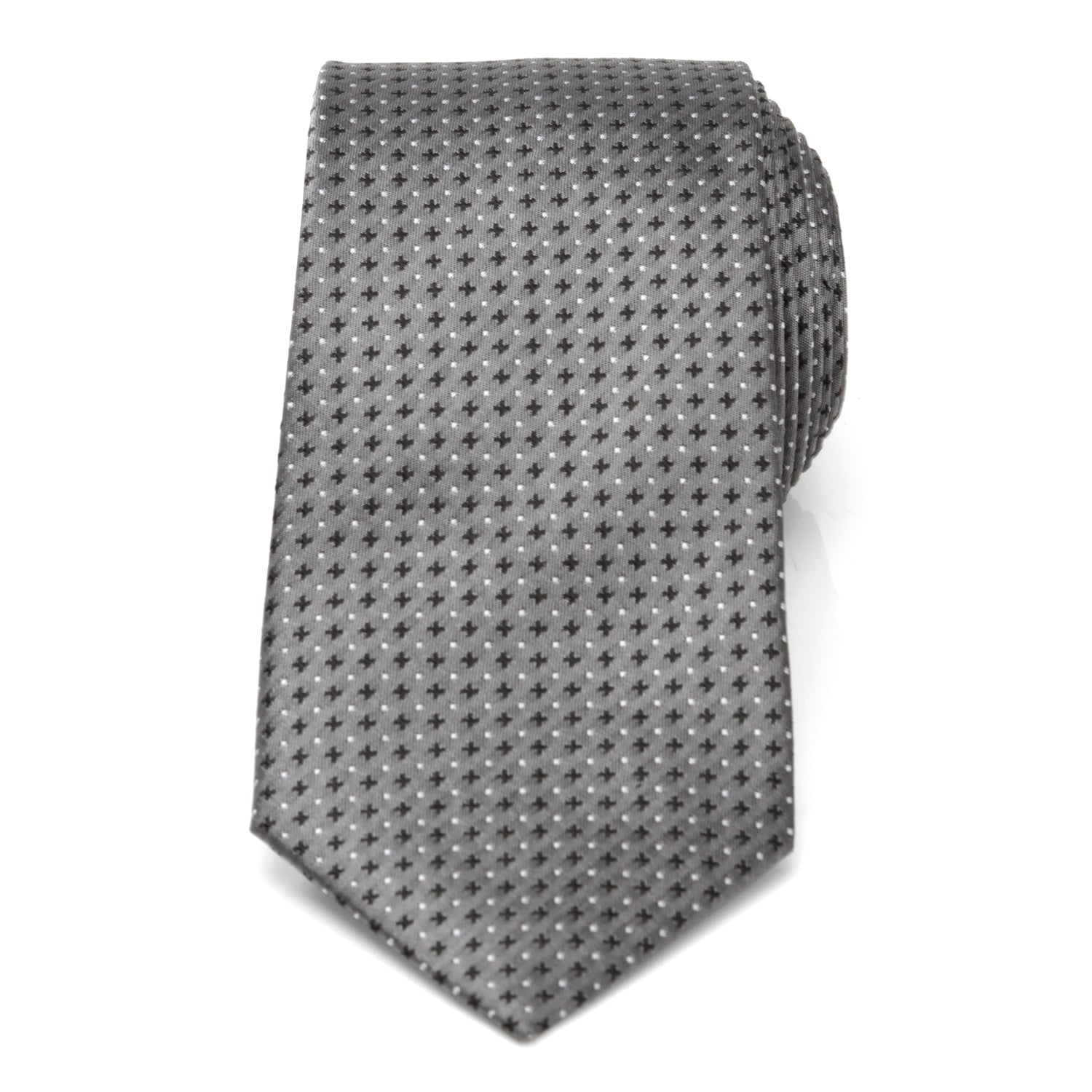 Gray Cross Dot-Men&