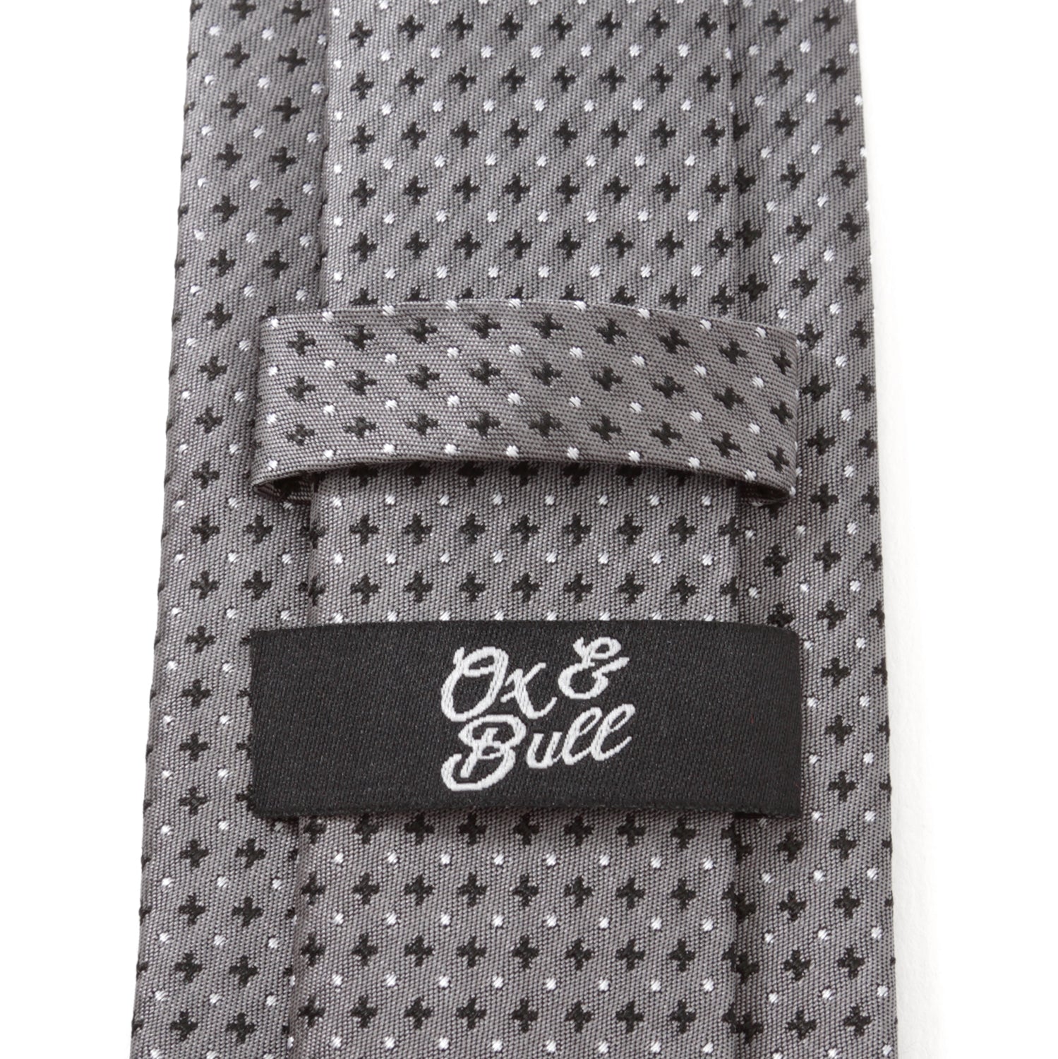 Gray Cross Dot-Men&