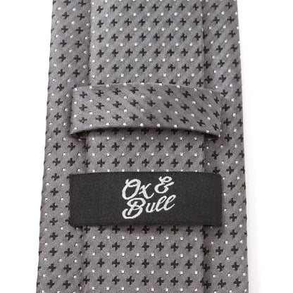 Gray Cross Dot-Men&