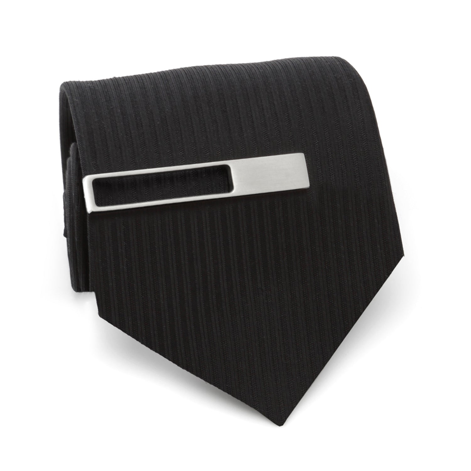 Die Cut Metal Stainless Steel Tie Clip by Cufflinks.com