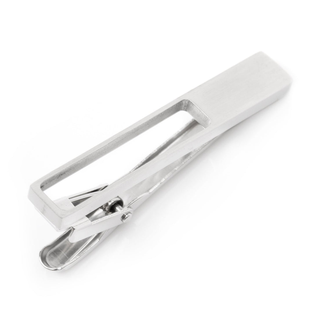 Die Cut Metal Stainless Steel Tie Clip by Cufflinks.com