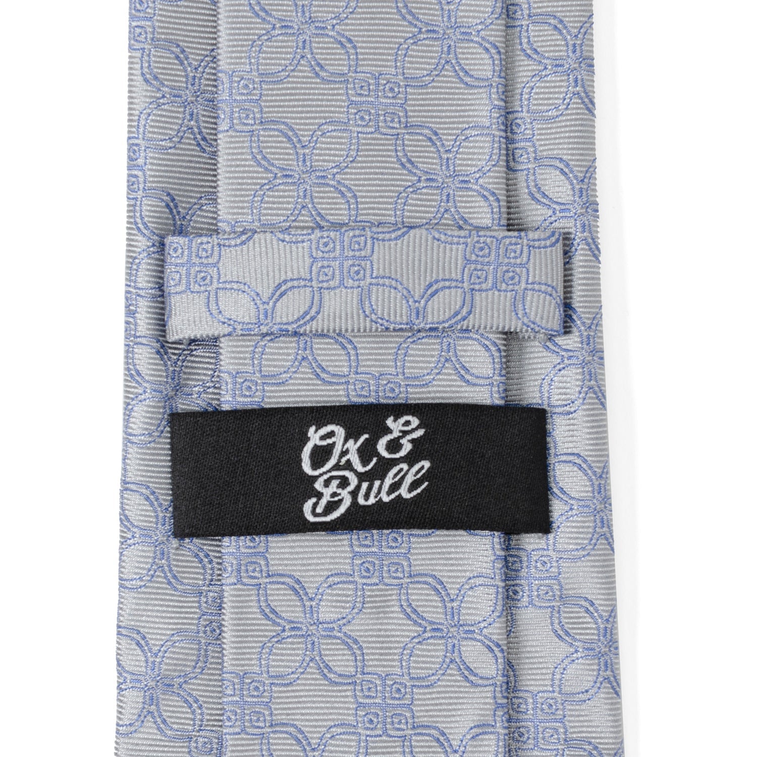 Gray Blue Art Deco Men&