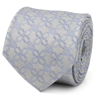 Gray Blue Art Deco Men&
