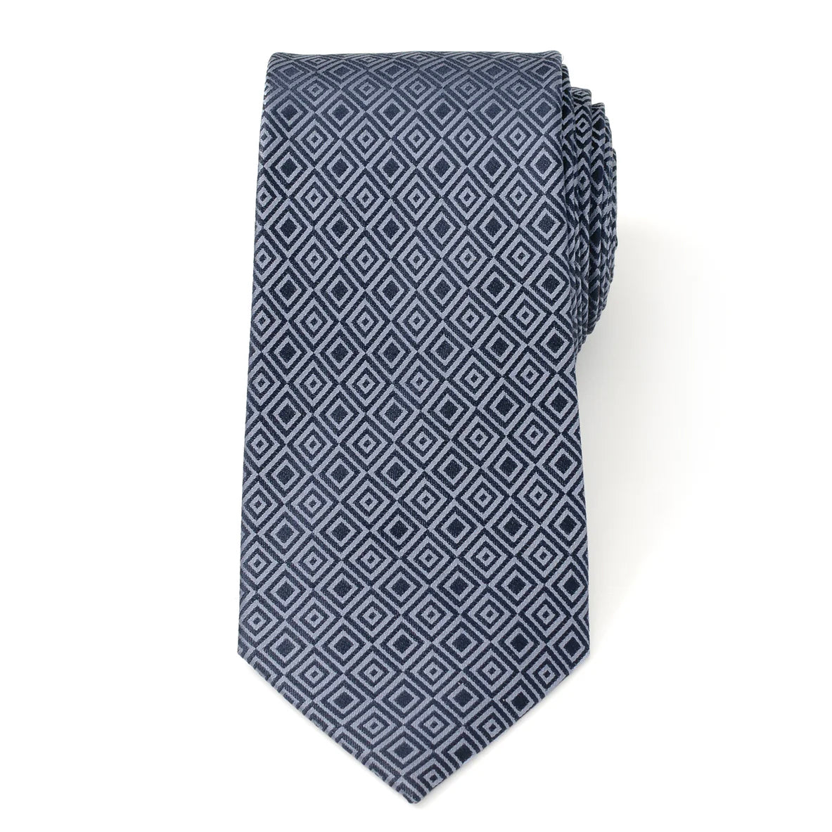 Navy Patterned Men&