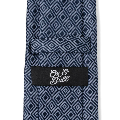 Navy Patterned Men&