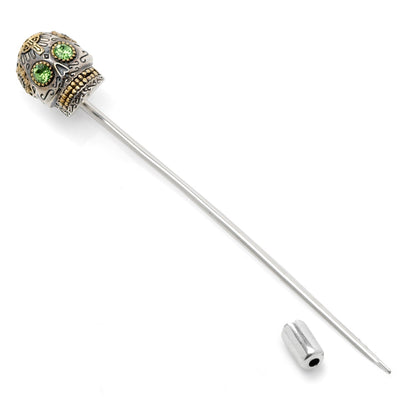 Sterling Silver Skull Stick Pin by Cufflinks.com