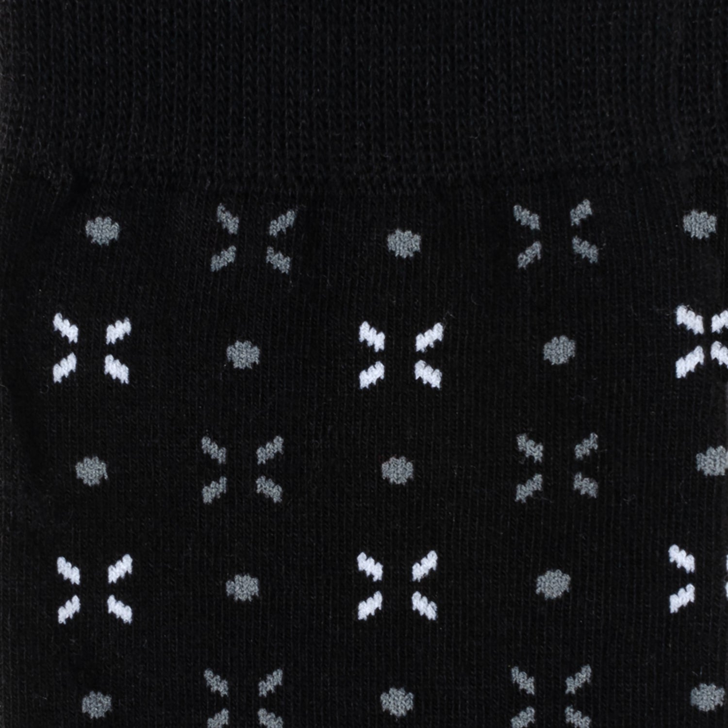Dot Patterned Black Men&