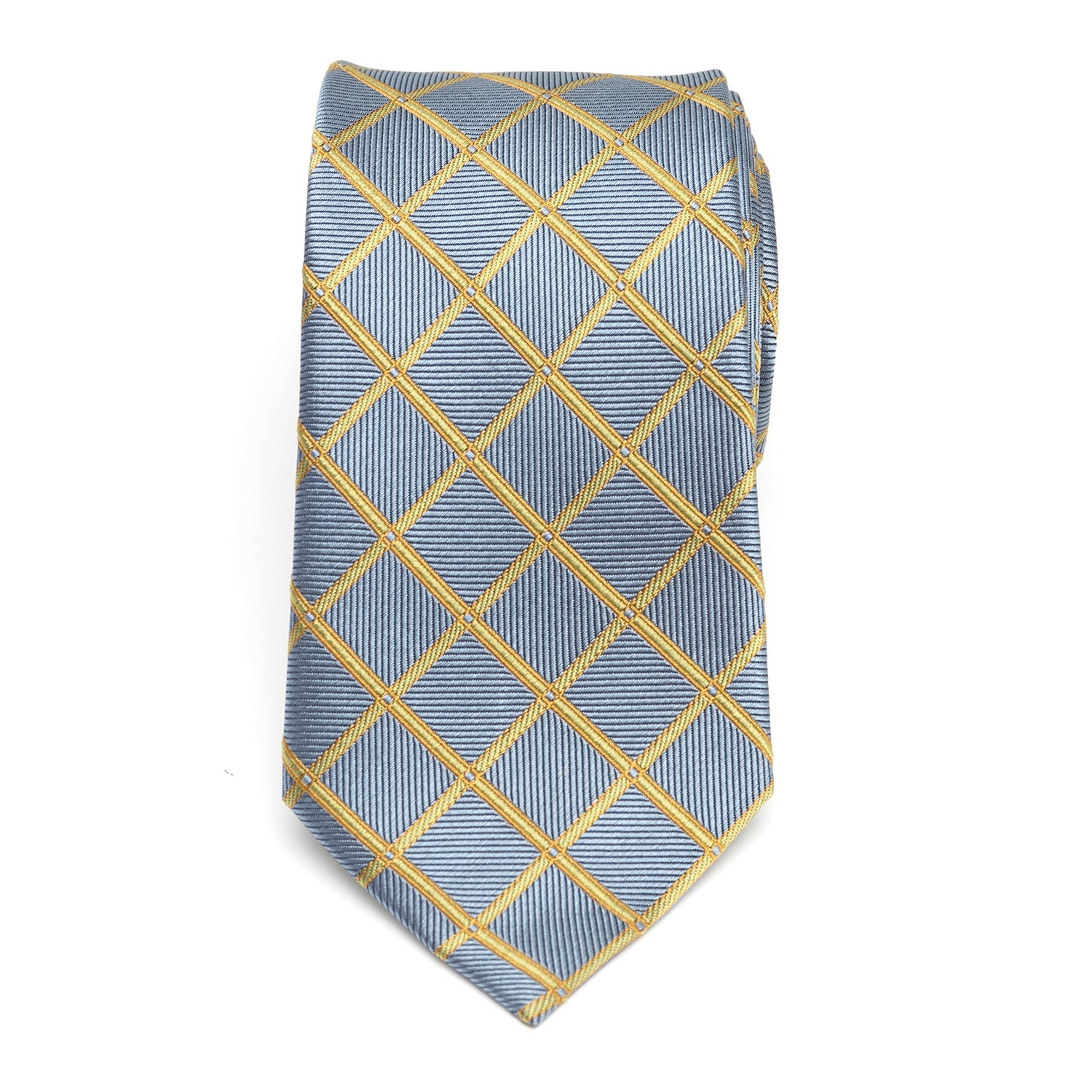 The Edward Tie (Gold Check Men&