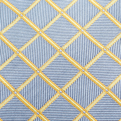 The Edward Tie (Gold Check Men&