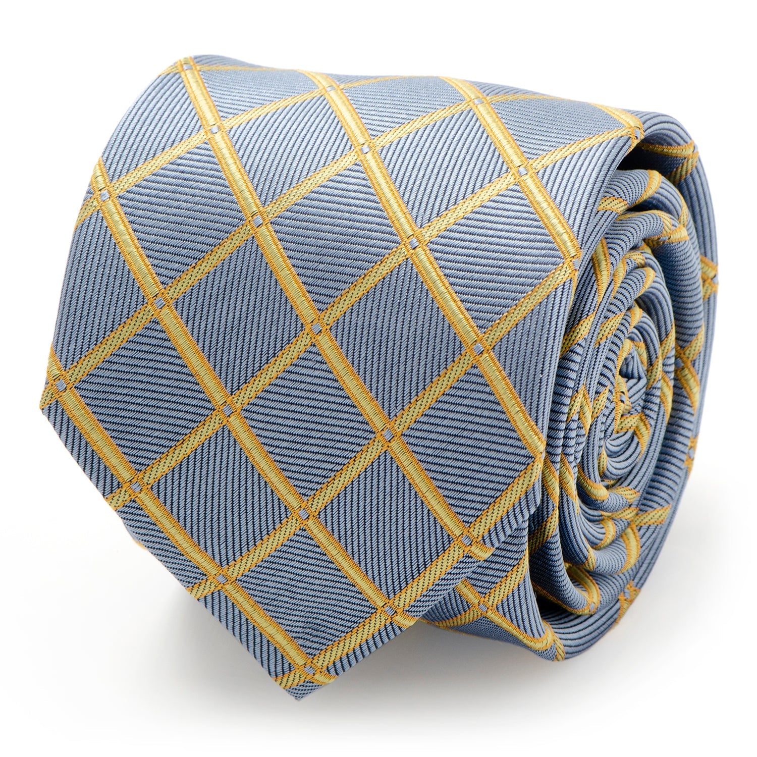 The Edward Tie (Gold Check Men&