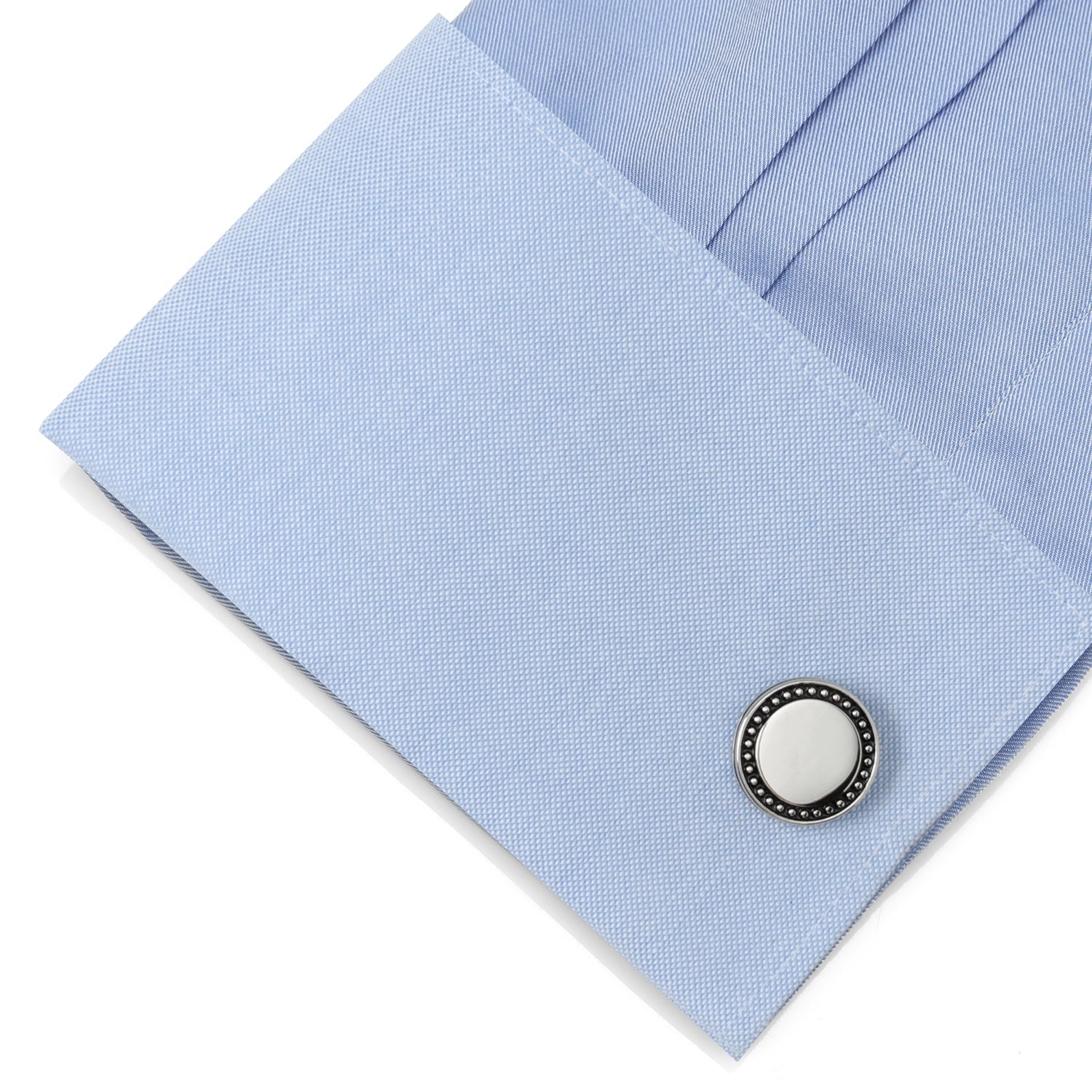 Engravable Studded Cufflinks by Cufflinks.com