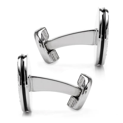 Engravable Studded Cufflinks by Cufflinks.com
