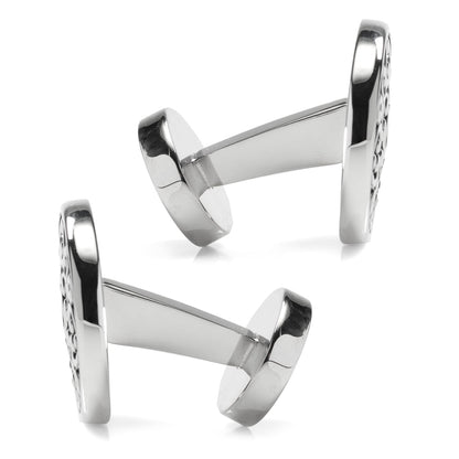 Antique Filigree Round Cufflinks by Cufflinks.com