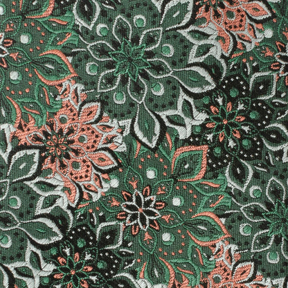 Kaleido Floral Coral Accented Men&
