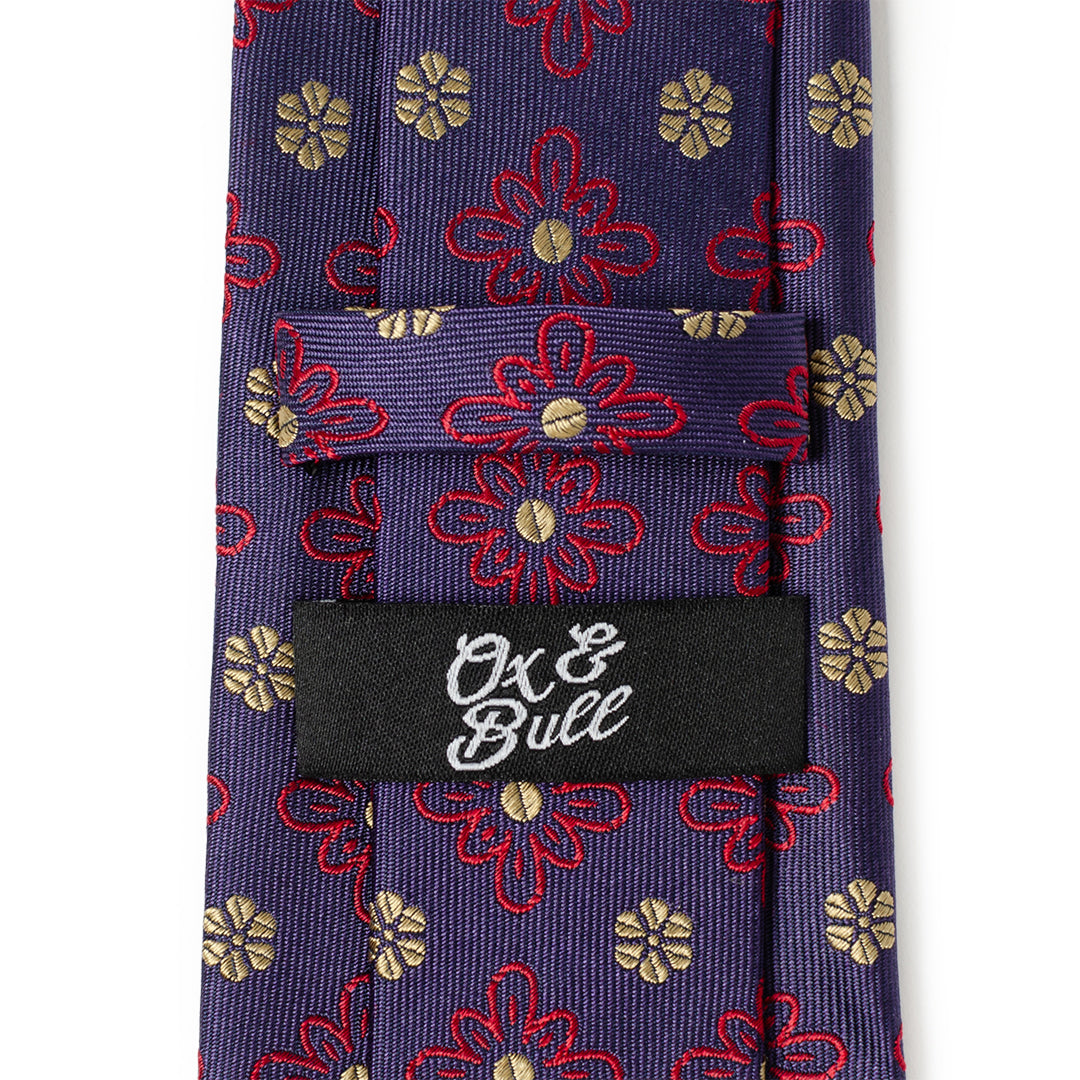 Deep Purple Floral Men&
