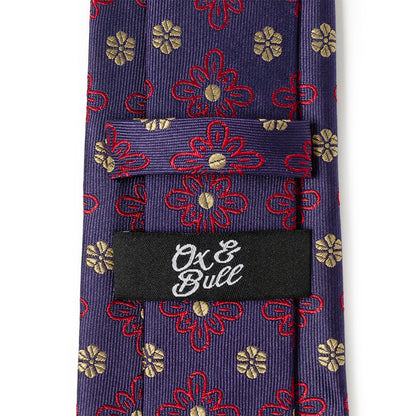 Deep Purple Floral Men&