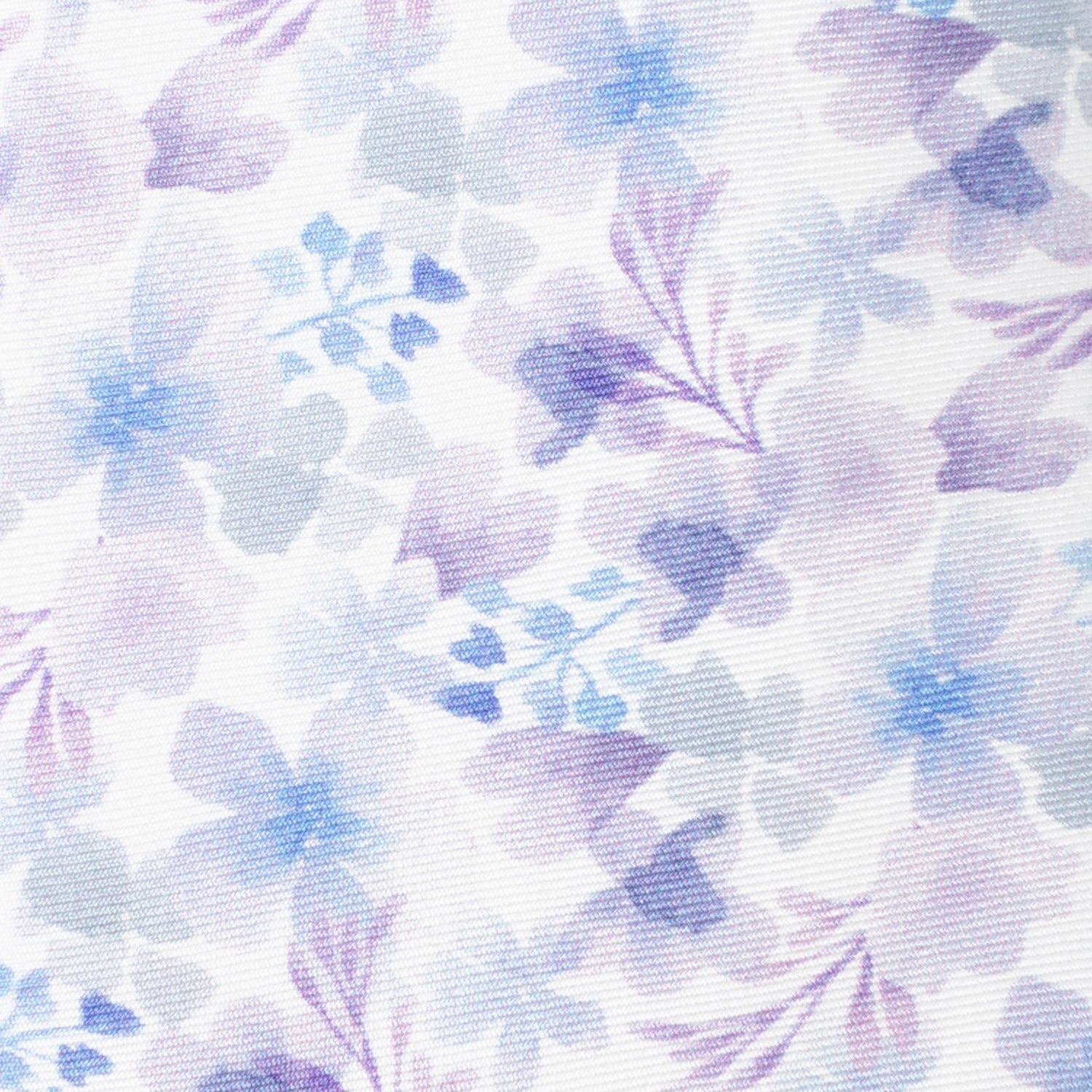 Watercolor Lavender Mix Print Silk Men&