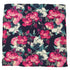 Painted Floral Navy Pocket Square by Cufflinks.com