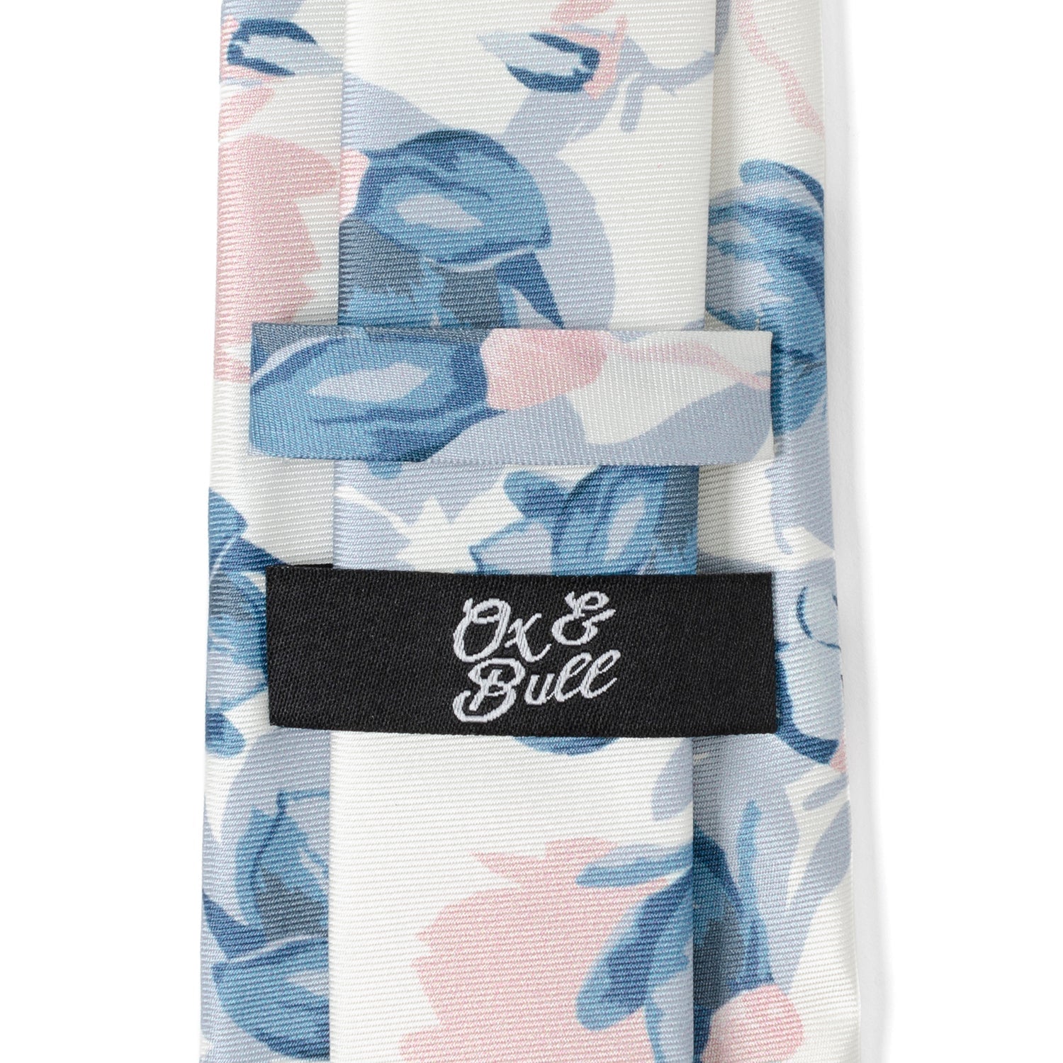 White Floral Patterned Printed Men&