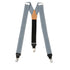 Gray Convertible Suspenders by Cufflinks.com