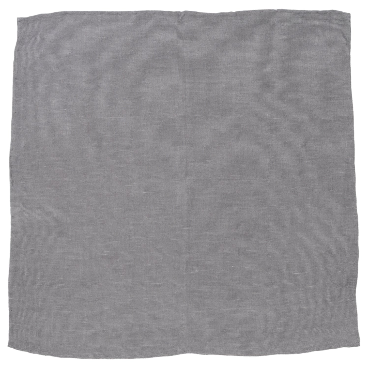 Gray Linen Pocket Square by Cufflinks.com