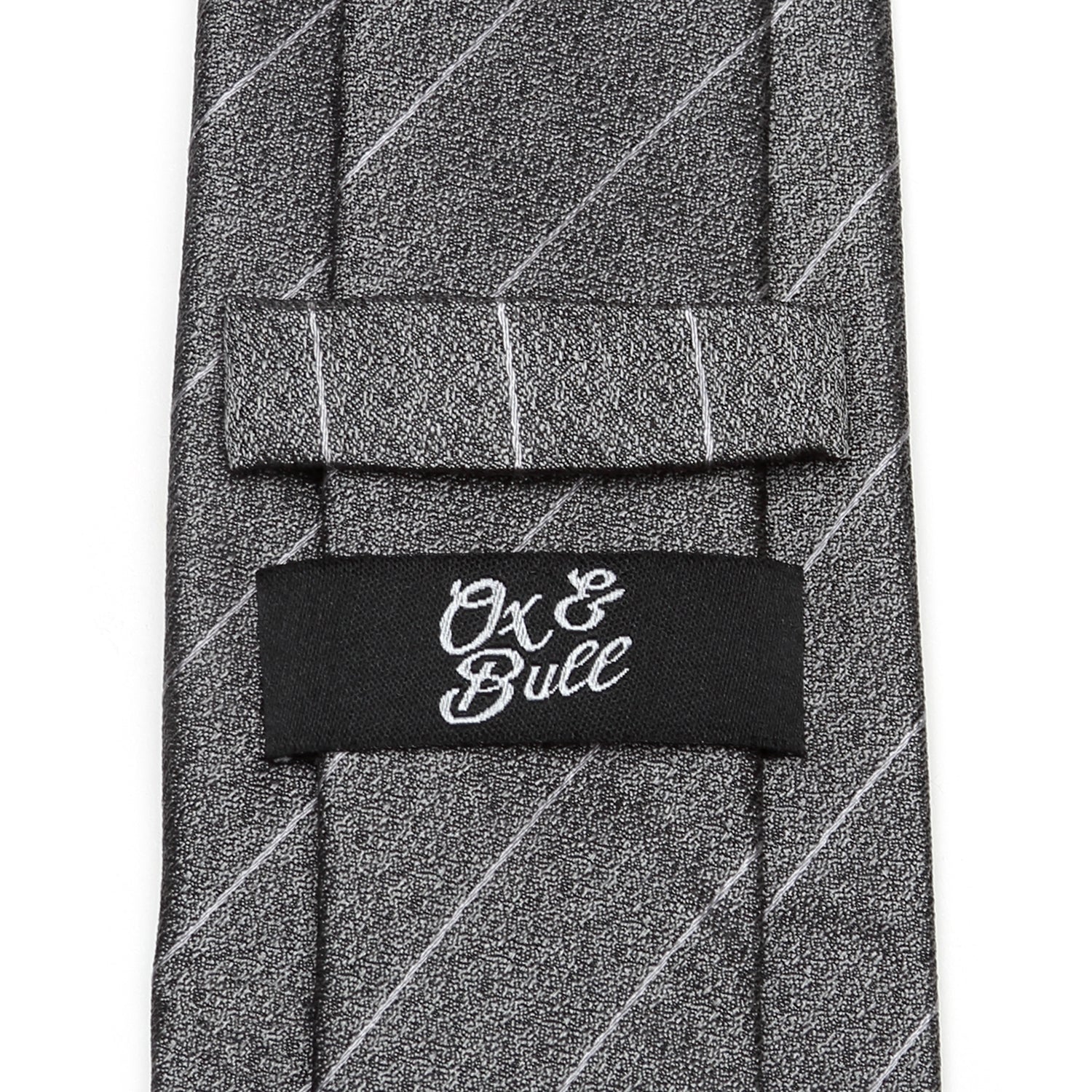 Woven Gray Stripe Men&
