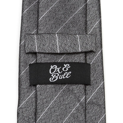Woven Gray Stripe Men&