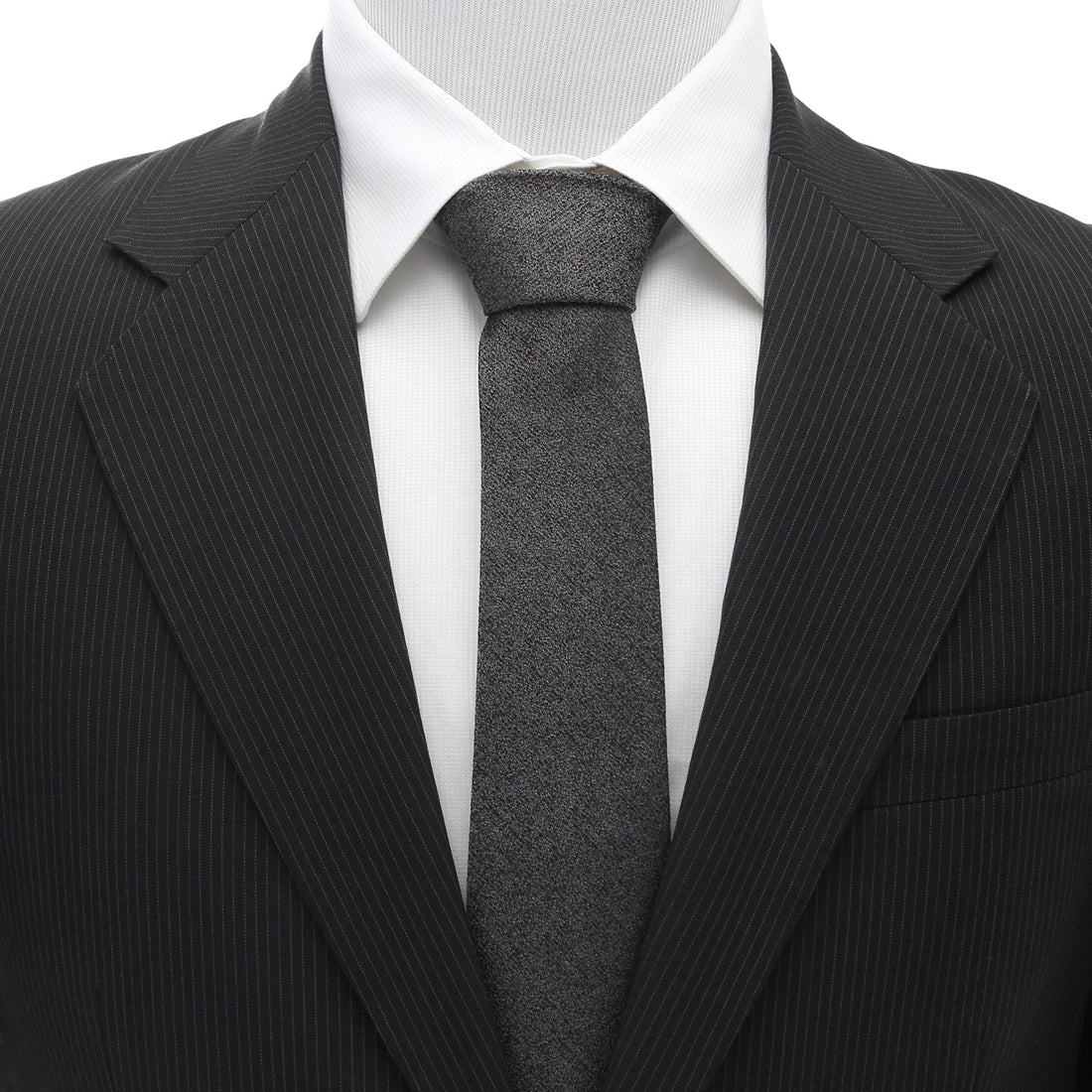 Heathered Gray Wool Men&