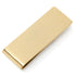 Stainless Steel Gold Engravable Money Clip by Cufflinks.com