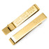 Best Day Ever Gold Engravable Tie Bar by Cufflinks.com