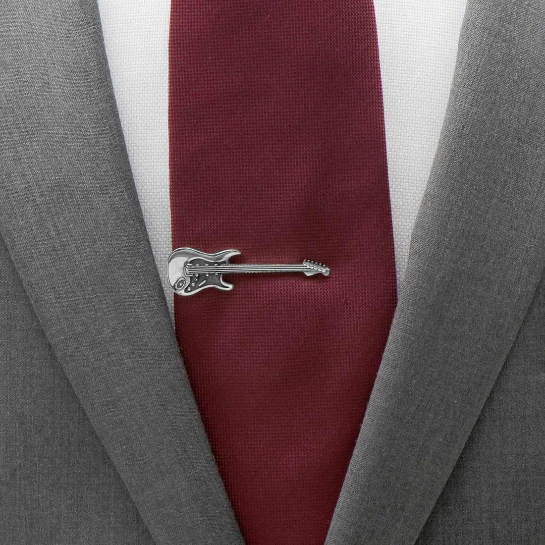Guitar Tie Clip by Cufflinks.com
