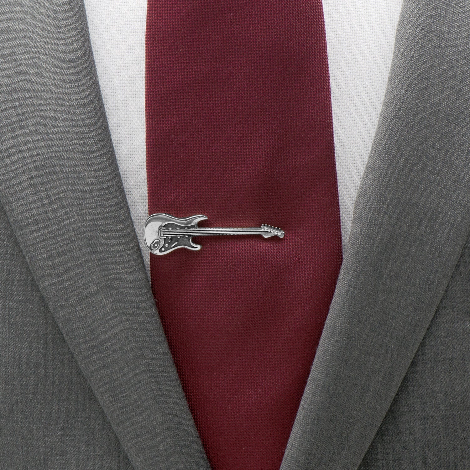 Guitar Tie Clip by Cufflinks.com