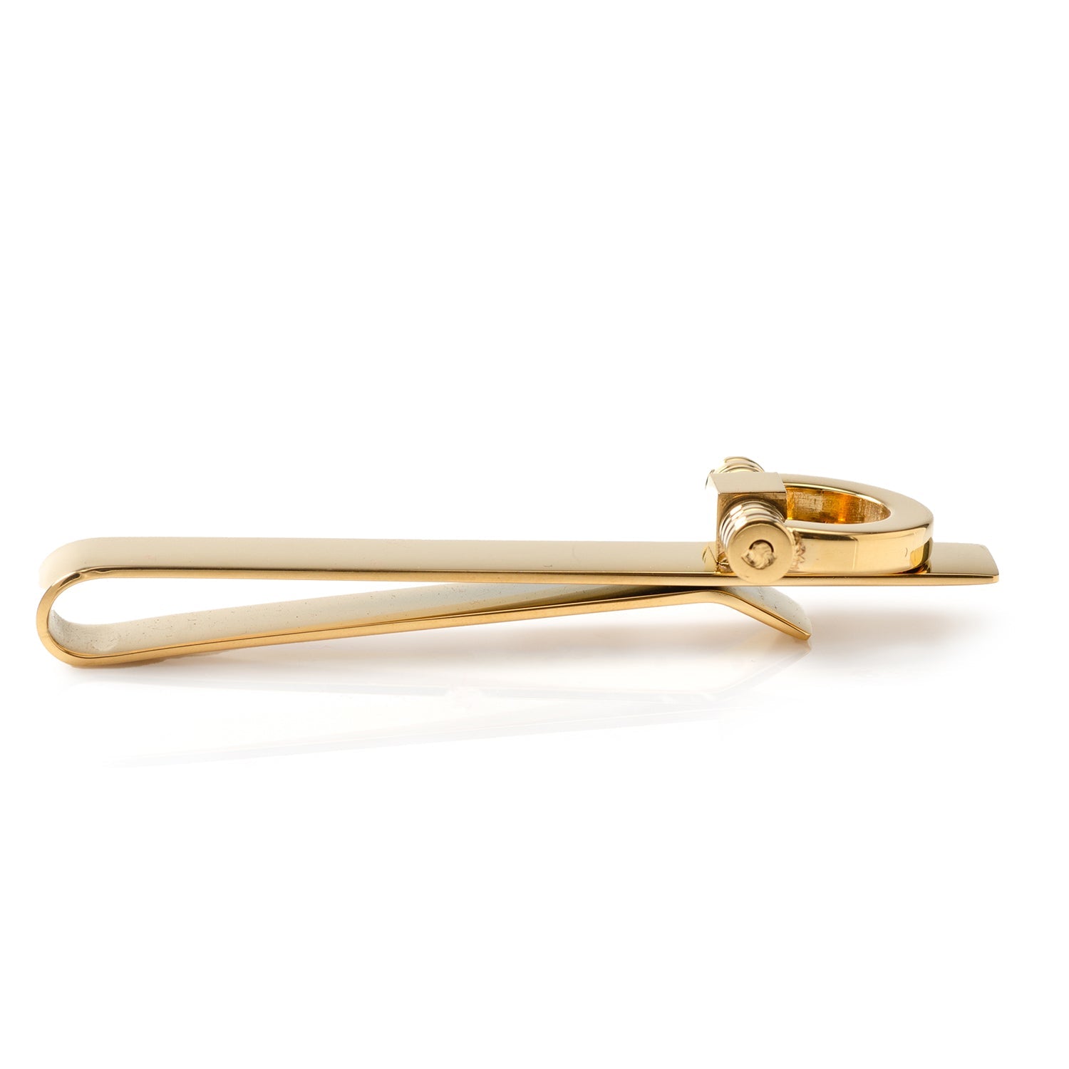 Horse Bit Gold Stainless Steel Tie Bar by Cufflinks.com