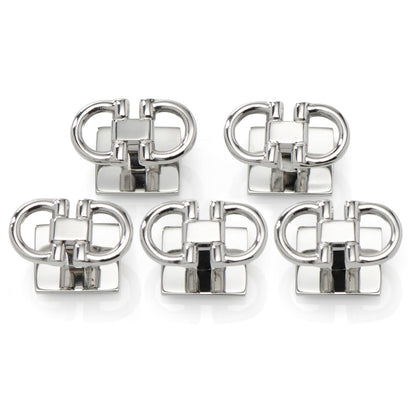 Horse Bit Stainless Steel 5-Studs by Cufflinks.com