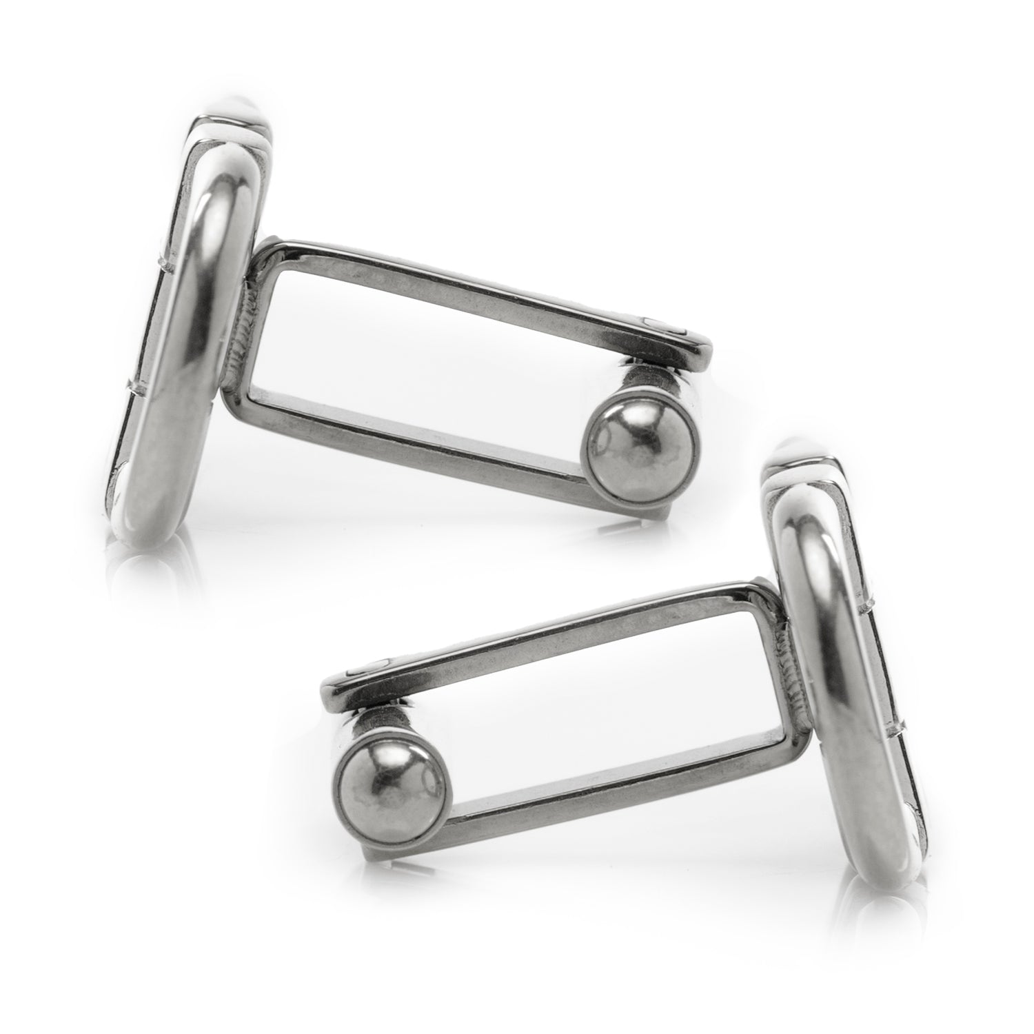 Horse Bit Stainless Steel Cufflinks by Cufflinks.com
