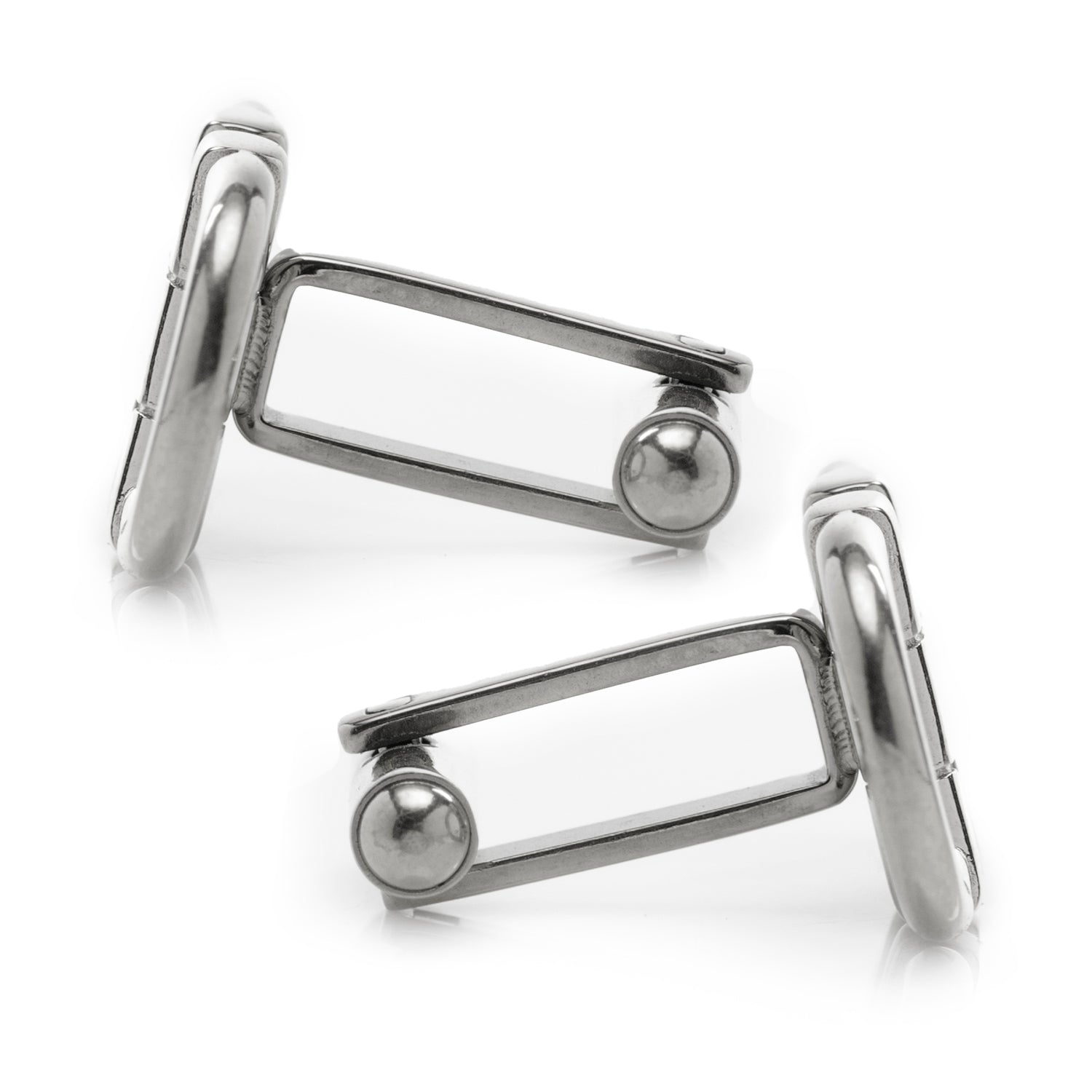 Horse Bit Stainless Steel Cufflinks by Cufflinks.com