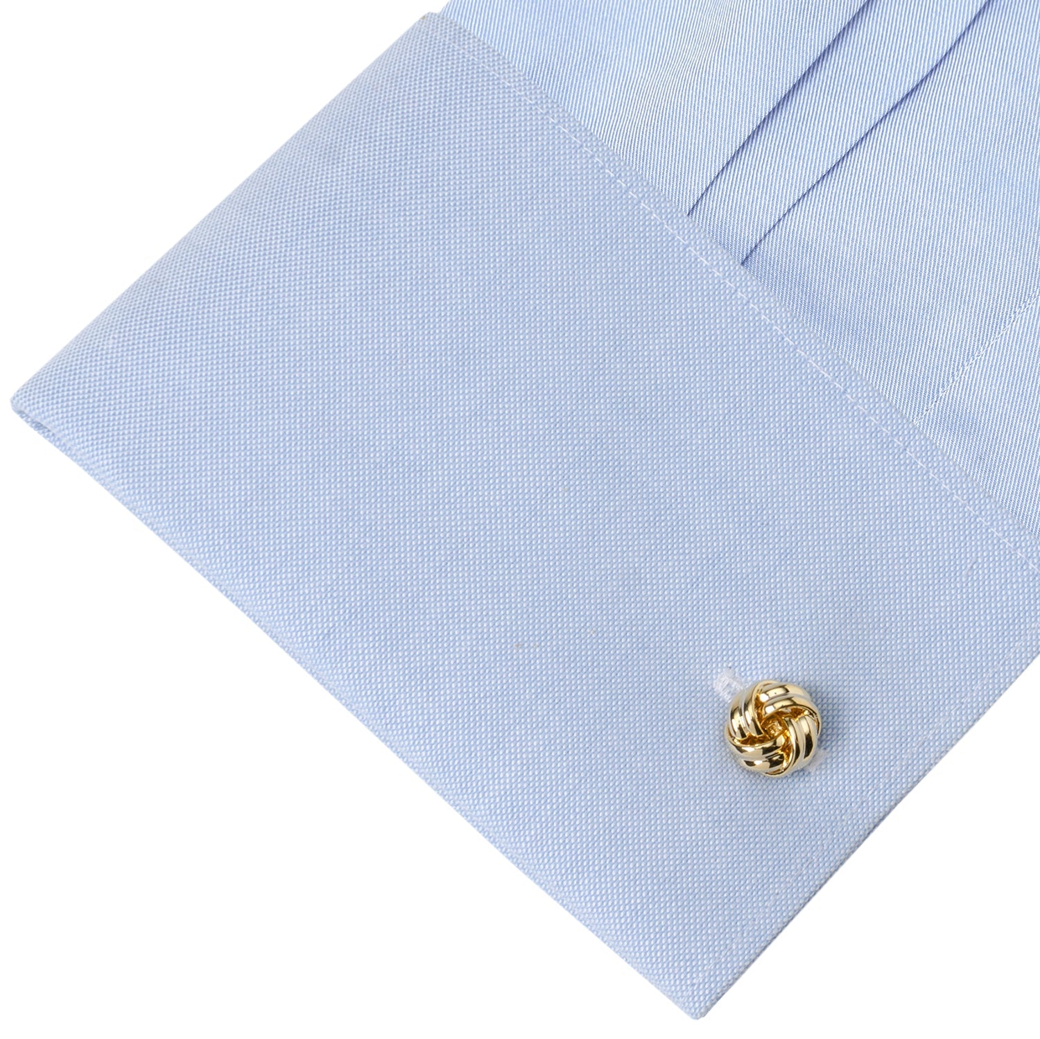 Gold Knot Cufflinks by Cufflinks.com