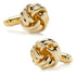 Gold Knot Cufflinks by Cufflinks.com