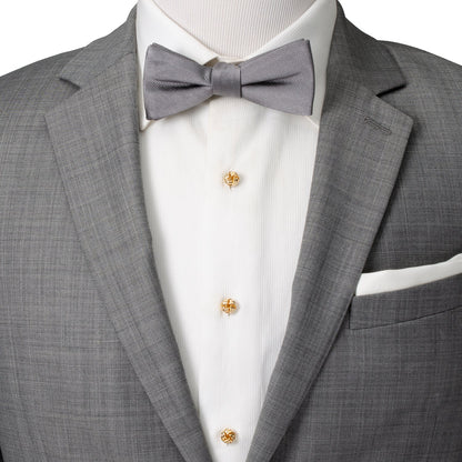 Gold Knot 5-Studs by Cufflinks.com