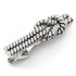 Silver Knot Rope Tie Clip by Cufflinks.com