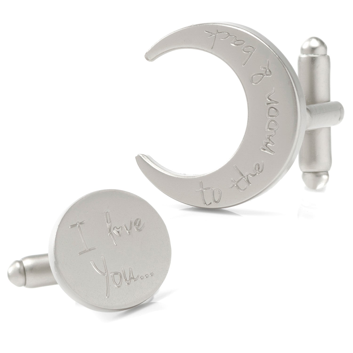 Love You to the Moon and Back Cufflinks by Cufflinks.com